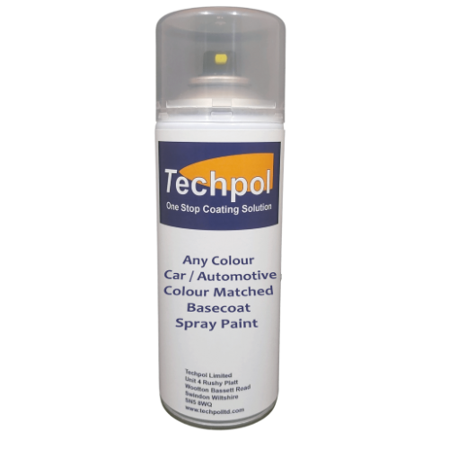 Techpol Car Paint custom mixed spray paint aerosol Techpol Swindon UK